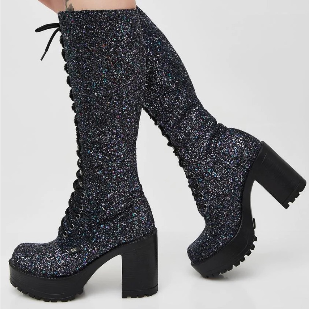 Roc Boots Midnight Glitter Lash